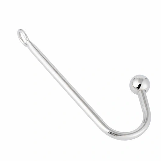 Metal 3294 Hook Sex Smooth AllNight Anal Toy 1115